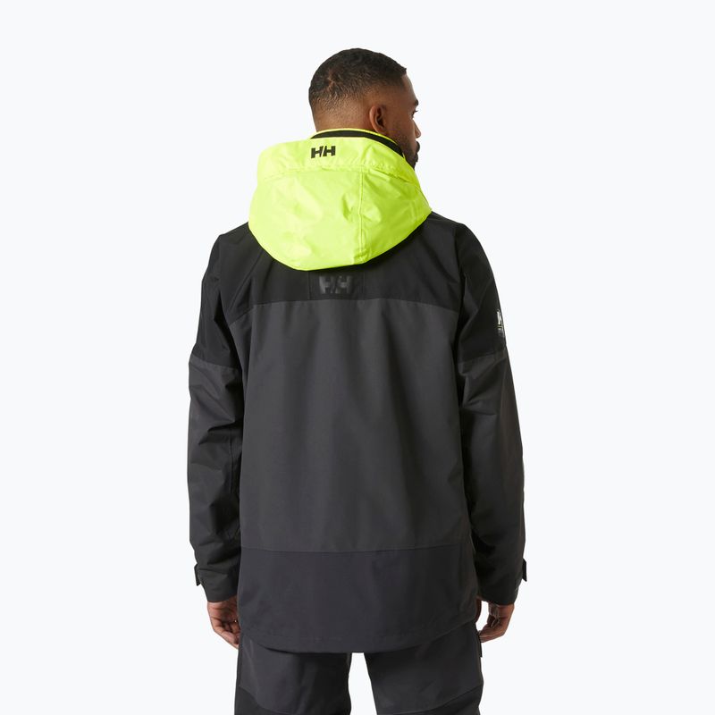 Pánská bunda do deště Helly Hansen Pier 4.0 ebony 2