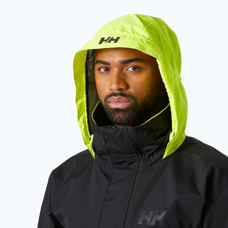 Pánská bunda do deště Helly Hansen Pier 4.0 ebony 3