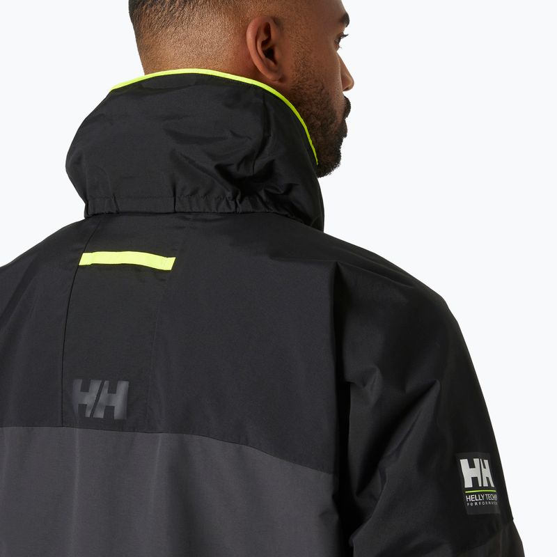 Pánská bunda do deště Helly Hansen Pier 4.0 ebony 4