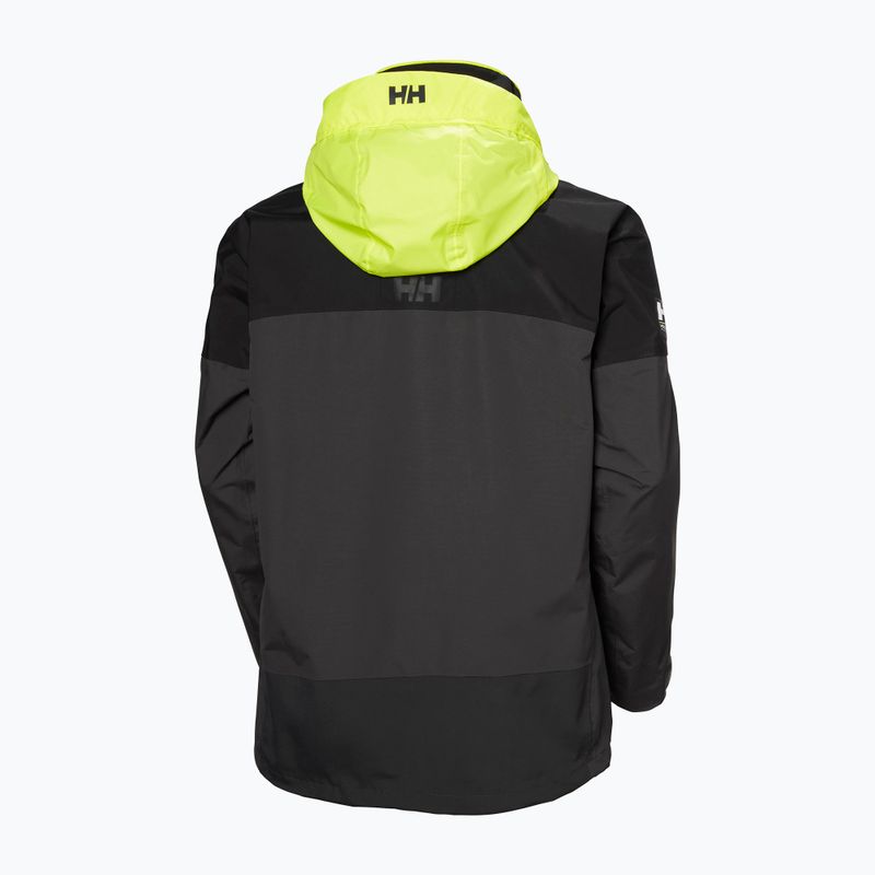 Pánská bunda do deště Helly Hansen Pier 4.0 ebony 11