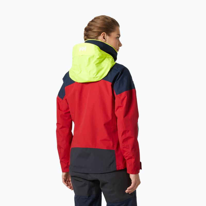 Dámská jachtařská bunda Helly Hansen Pier 4.0 red 2