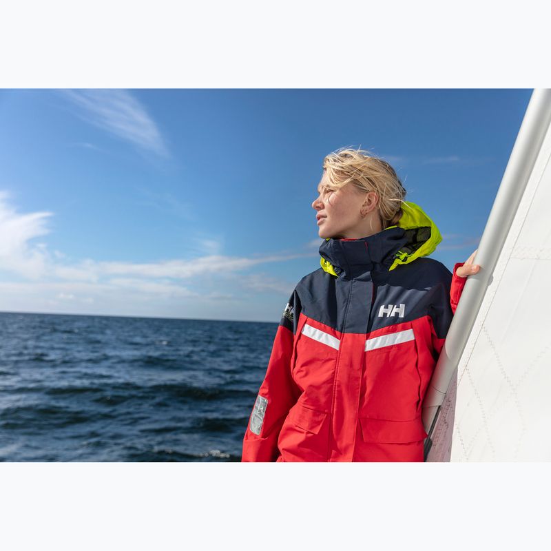 Dámská jachtařská bunda Helly Hansen Pier 4.0 red 13