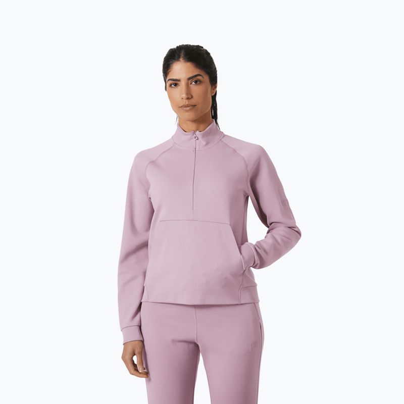 Dámská mikina Helly Hansen HP Tech Sweat Half Zip purple clay