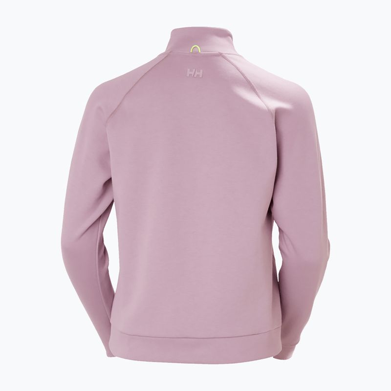 Dámská mikina Helly Hansen HP Tech Sweat Half Zip purple clay 4