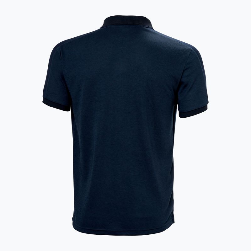 Pánská polo tričko  Helly Hansen Hp 1/2 Zip navy 6