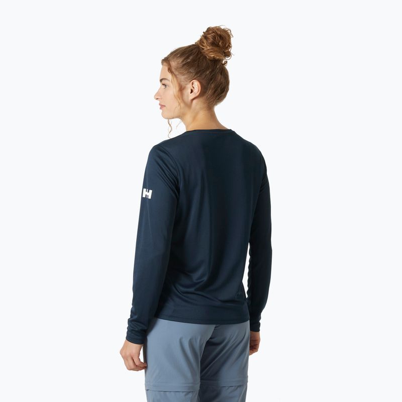 Dámské tričko Longsleeve Helly Hansen HH Tech Crew 2.0 LS navy 2