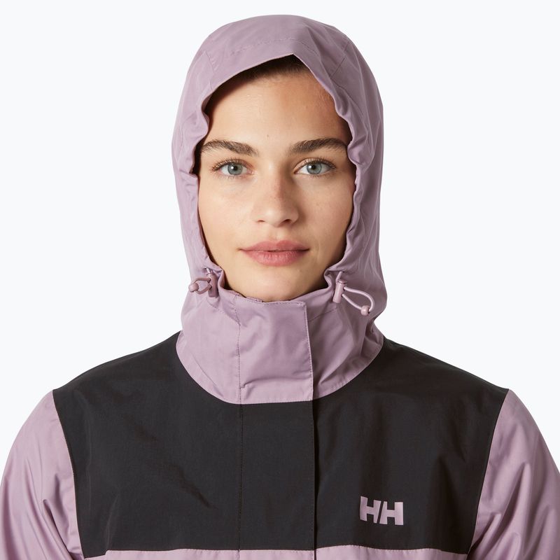 Dámská bunda do deště Helly Hansen Vancouver purple clay 3