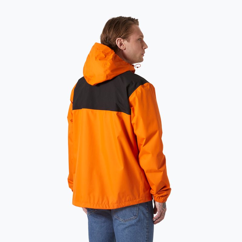 Pánská bunda do deště  Helly Hansen Vancouver orange peel 2