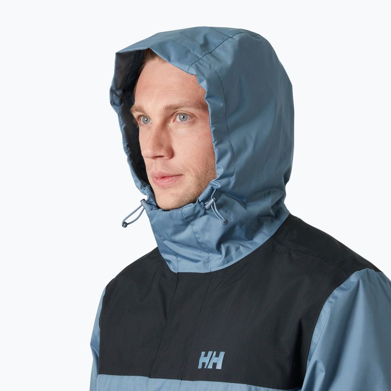 Pánská bunda do deště  Helly Hansen Vancouver washed navy 3