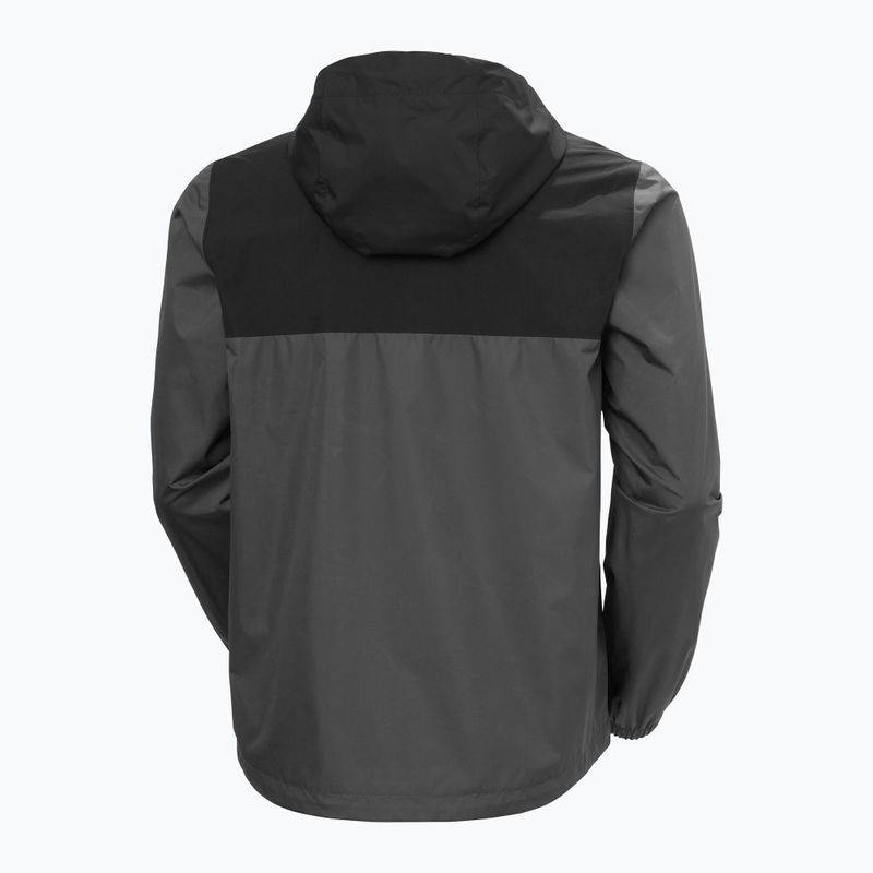 Pánská bunda do deště  Helly Hansen Vancouver ebony 2