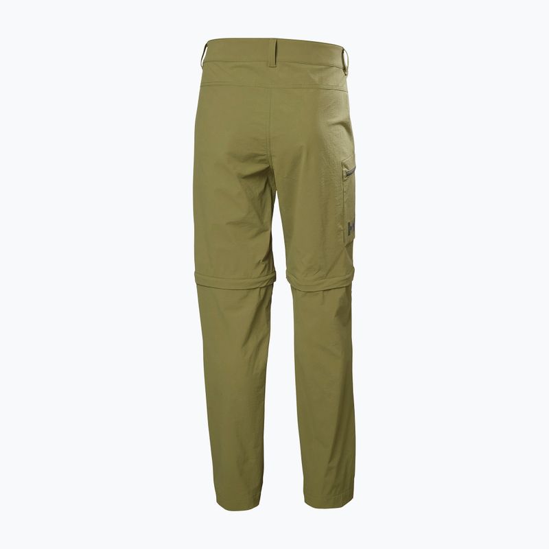 Pánské softshellové kalhoty Helly Hansen  Brono Softshell Zip Off terrain green 6