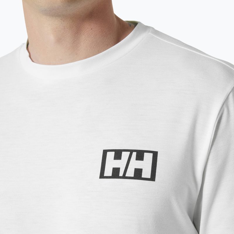 Pánské tričko Longsleeve Helly Hansen Skog Graphic Longsleeve white 3