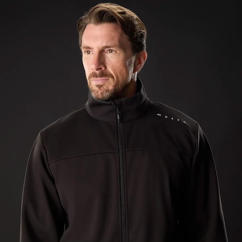 Pánská softshellová bunda Musto Evo Crew black 6