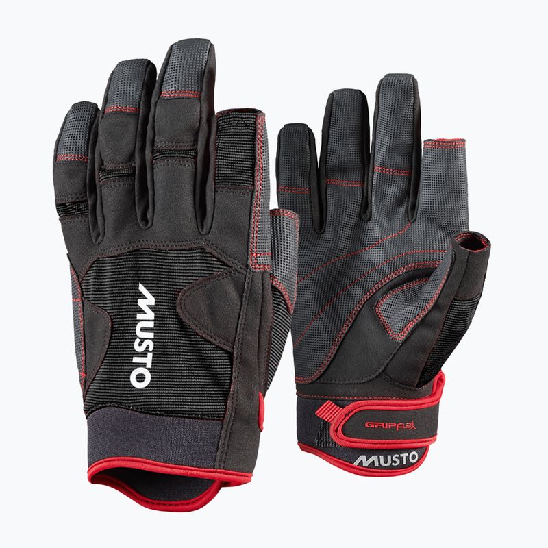Jachtařské rukavice Musto Performance Long Finger 2.0 black