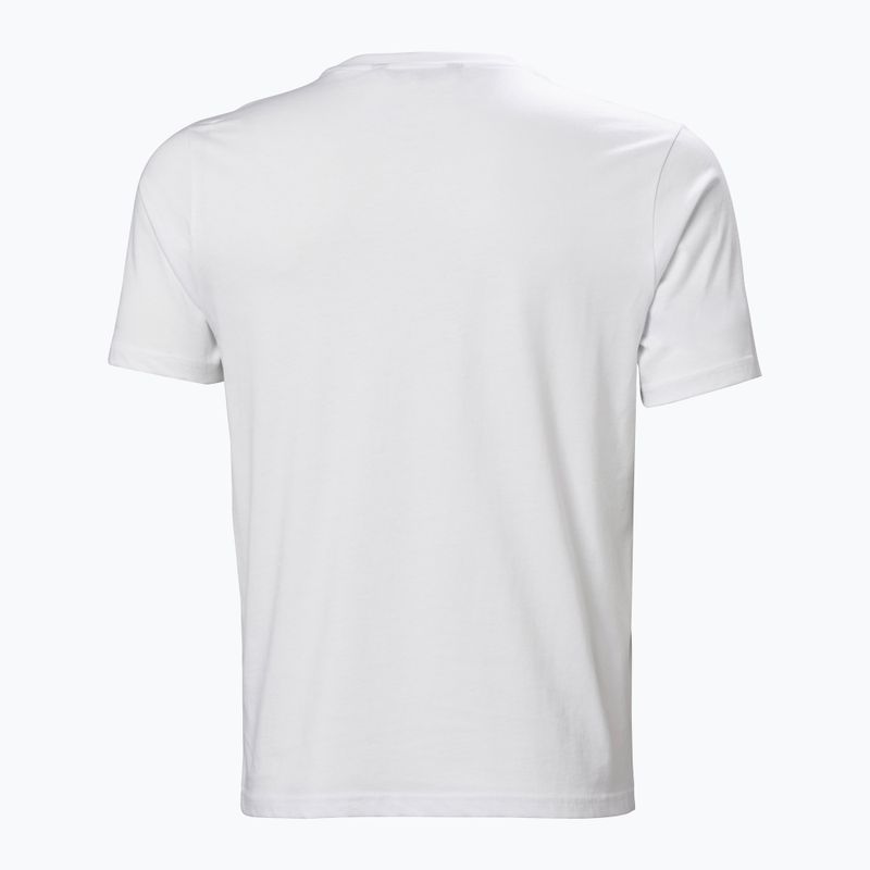 Pánské tričko Helly Hansen Logo 3.0 white 5
