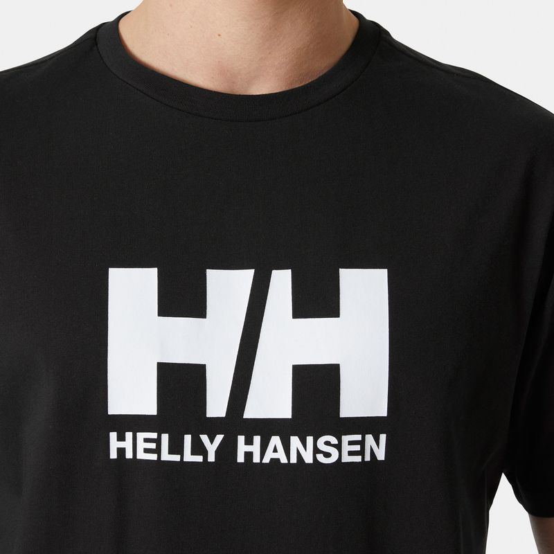 Pánské tričko Helly Hansen Logo 3.0 black 3