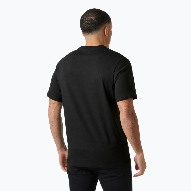 Pánské tričko Helly Hansen Box T 2.0 black 2