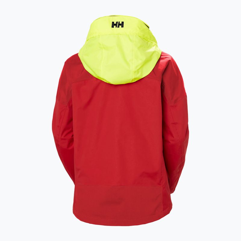 Dámská jachtařská bunda Helly Hansen Pier 4.0 alert red 2