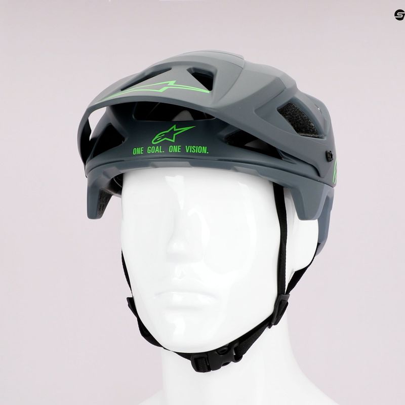 Cyklistická přilba Alpinestars Vector Pro Atom šedá 8703019/9319 12