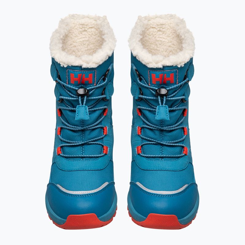 Dětské sněhule Helly Hansen Jk Silverton Boot HellyTech cerulean blue/cherry tom 4
