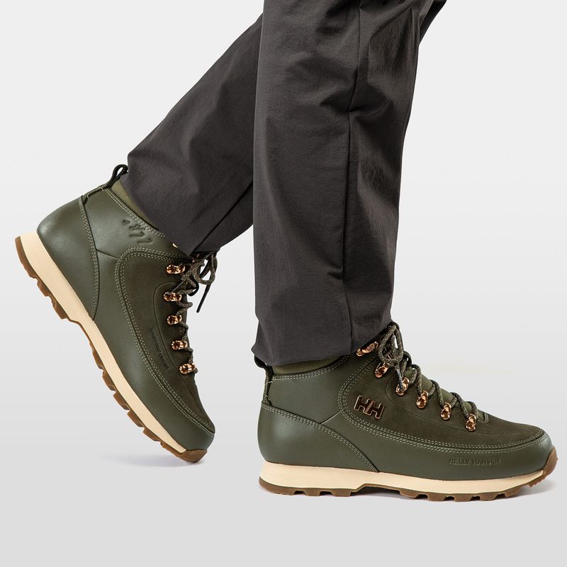 Dámské trekové boty Helly Hansen The Forester Premium utility green/cream 6