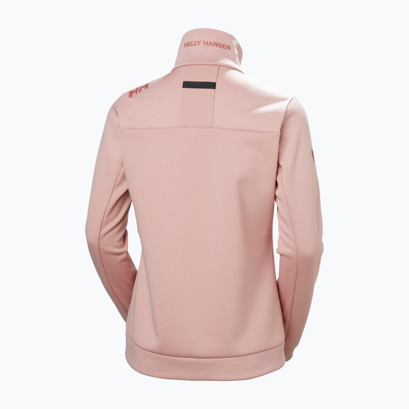 Dámská jachtařská mikina Helly Hansen Crew Fleece pink salt 6