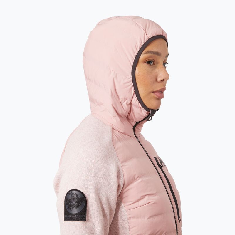 Dámská jachtařská bunda Helly Hansen  Arctic Ocean Hybrid Insulator pink salt 3