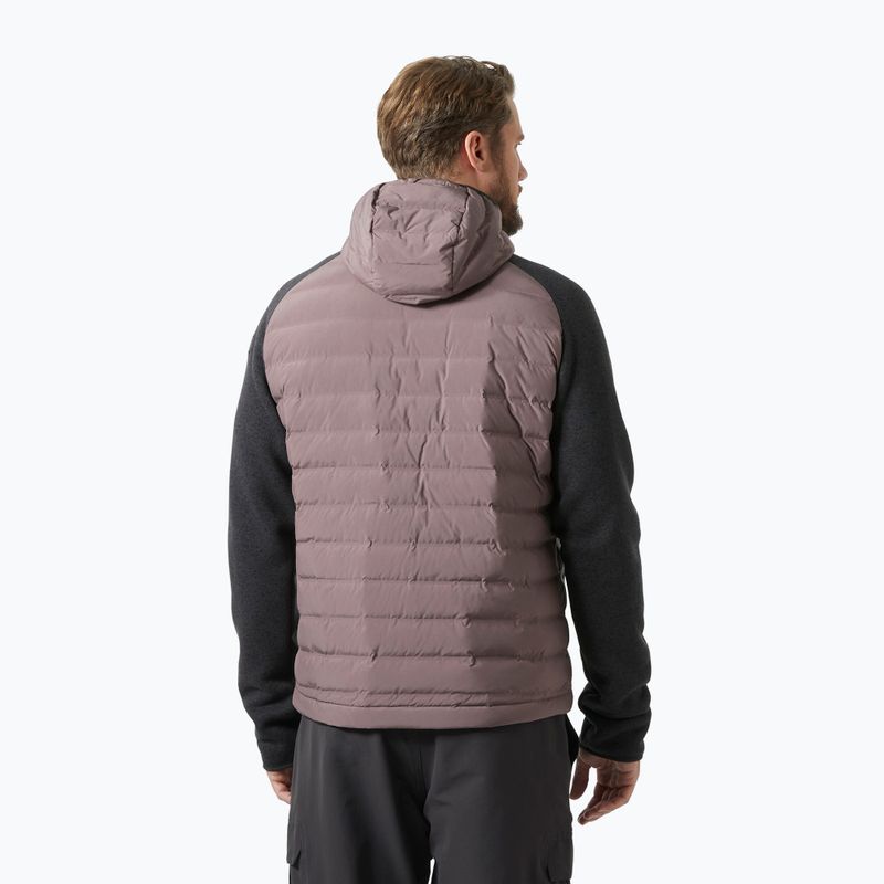 Pánská jachtařská bunda Helly Hansen Arctic Ocean Hybrid Insulator sparrow grey 2