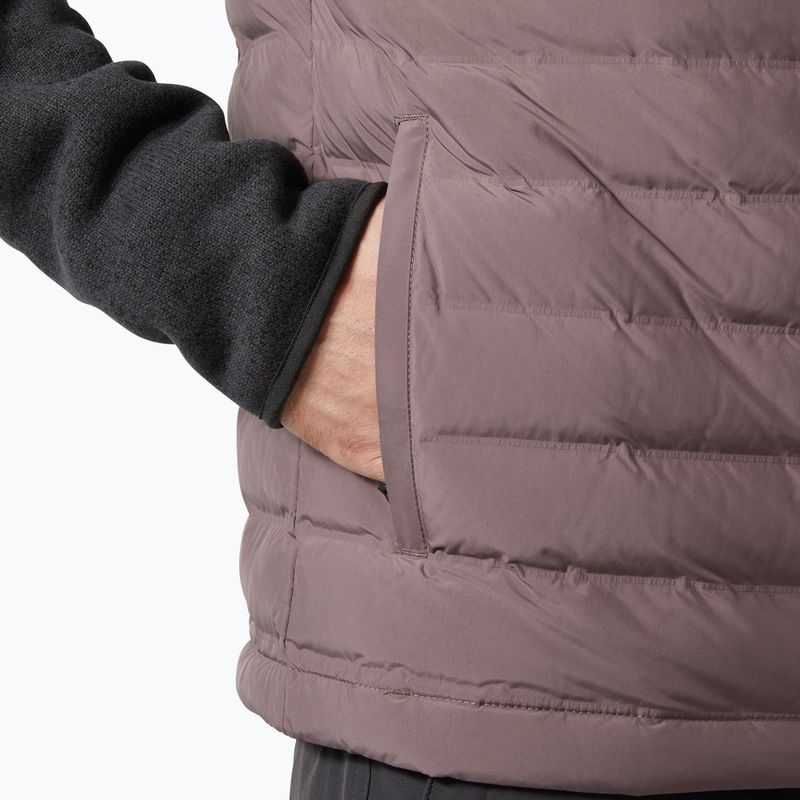 Pánská jachtařská bunda Helly Hansen Arctic Ocean Hybrid Insulator sparrow grey 4
