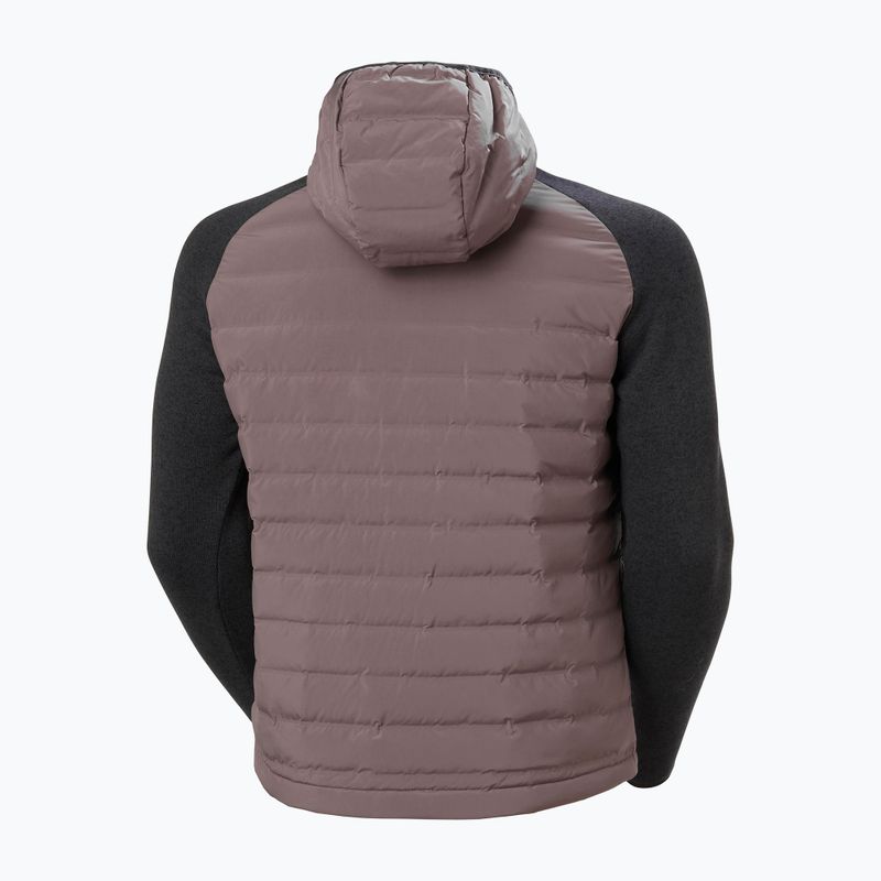 Pánská jachtařská bunda Helly Hansen Arctic Ocean Hybrid Insulator sparrow grey 7