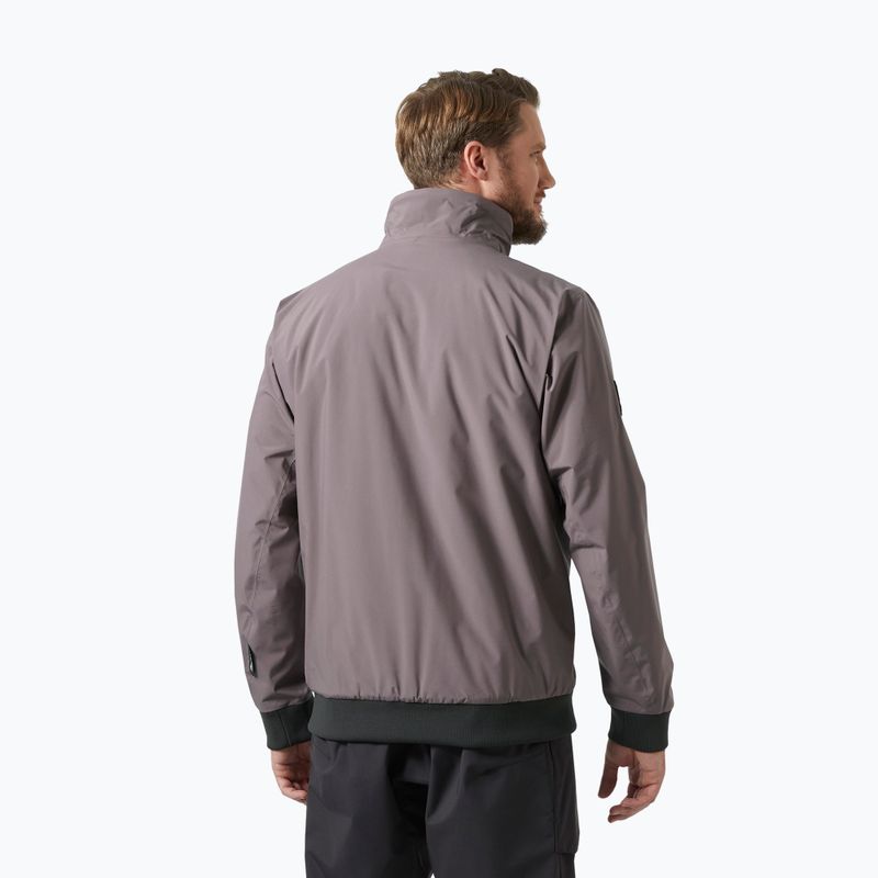 Pánská jachtařská bunda Helly Hansen HP Racing Lifaloft Bomber sparrow grey 2