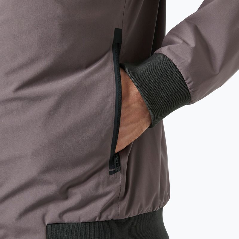 Pánská jachtařská bunda Helly Hansen HP Racing Lifaloft Bomber sparrow grey 4