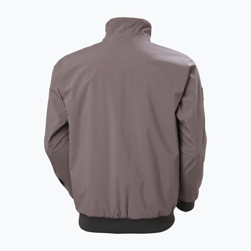 Pánská jachtařská bunda Helly Hansen HP Racing Lifaloft Bomber sparrow grey 7