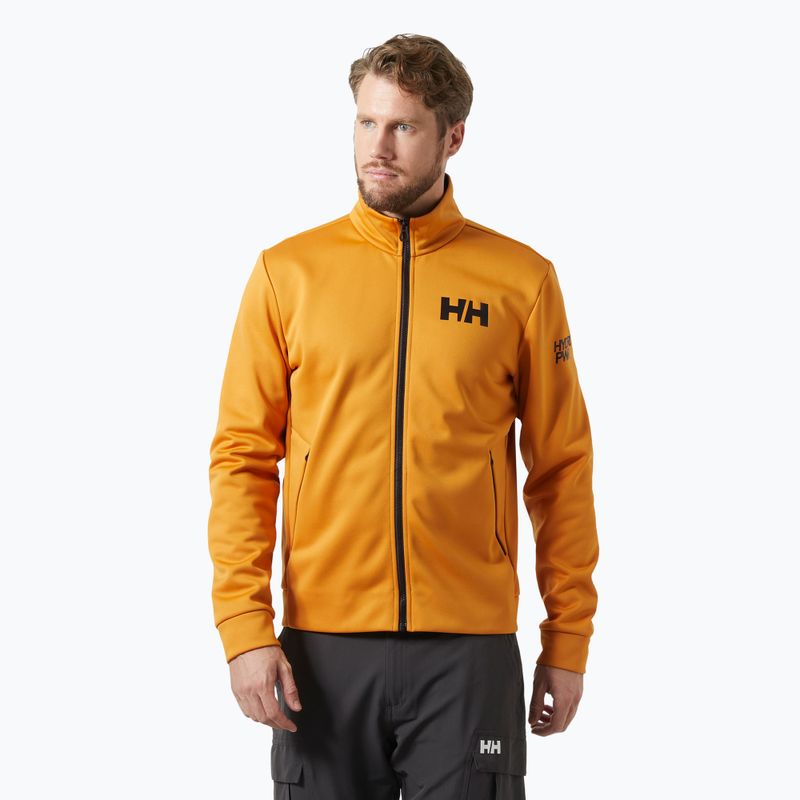 Pánská jachtařská mikina Helly Hansen HP Fleece 2.0 mustard