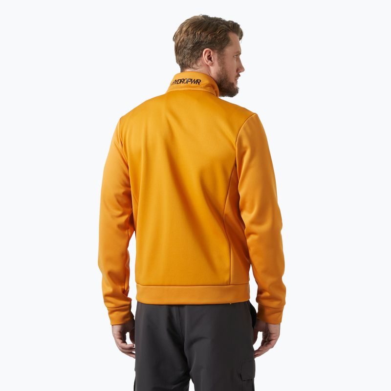 Pánská jachtařská mikina Helly Hansen HP Fleece 2.0 mustard 2
