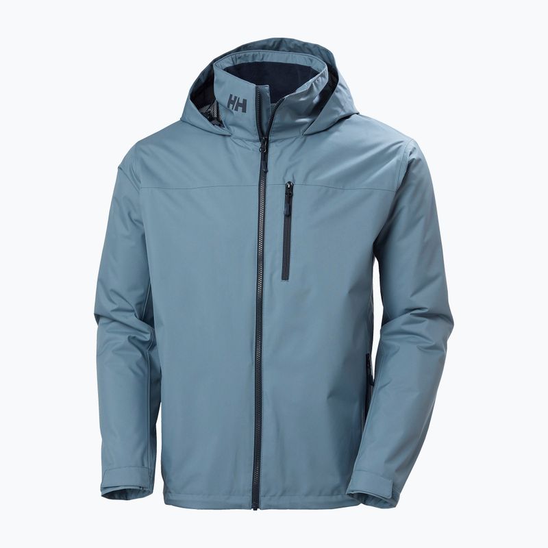 Pánská jachtařská bunda Helly Hansen Crew Hooded Midlayer 2 washed navy 7