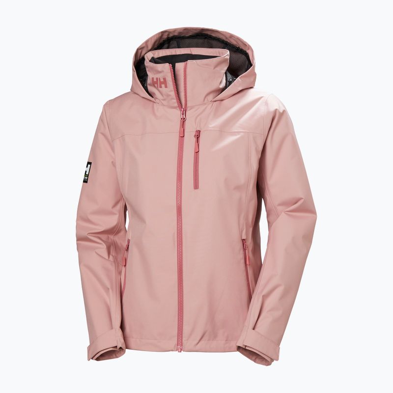 Dámská jachtařská bunda Helly Hansen Crew Hooded Midlayer 2.0 pink salt 7