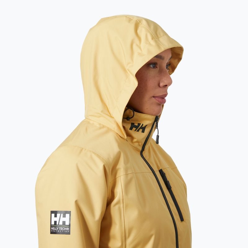 Dámská jachtařská bunda Helly Hansen Crew Hooded Midlayer 2.0 sand 3