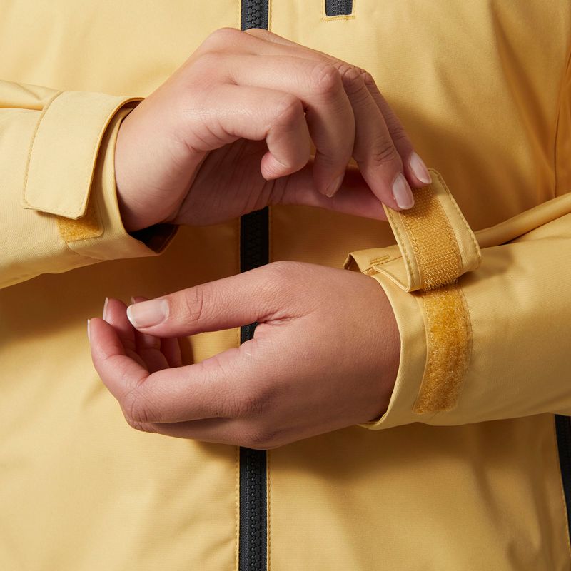 Dámská jachtařská bunda Helly Hansen Crew Hooded Midlayer 2.0 sand 6