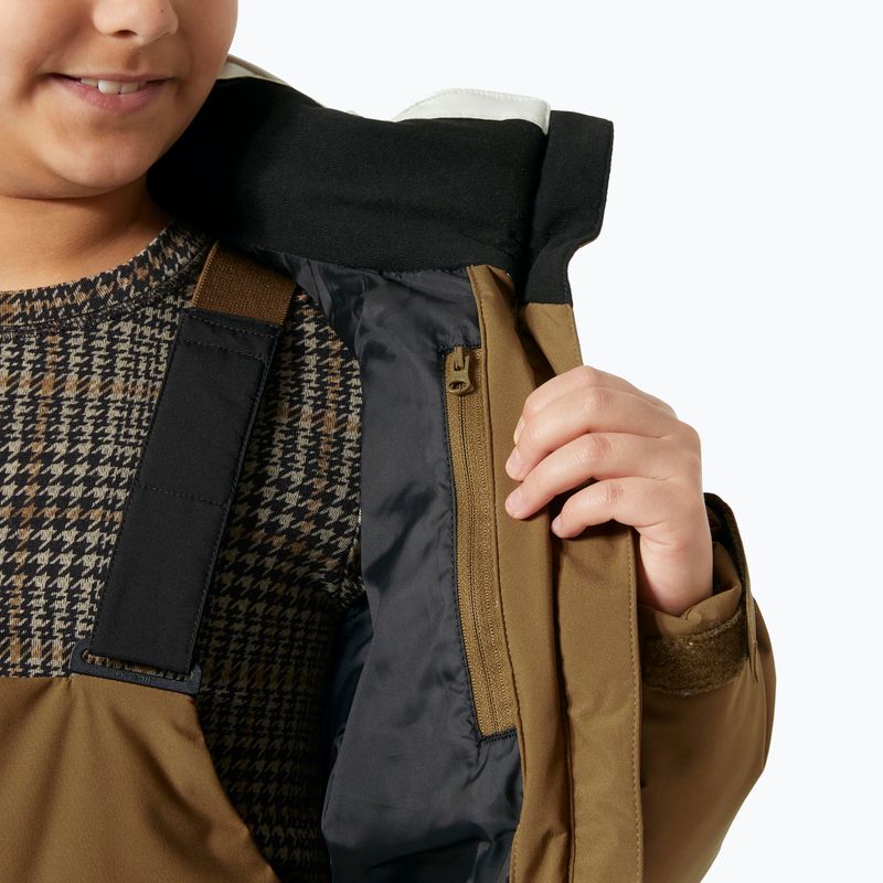 Dětská lyžařská bunda Helly Hansen Diamond sepia 8