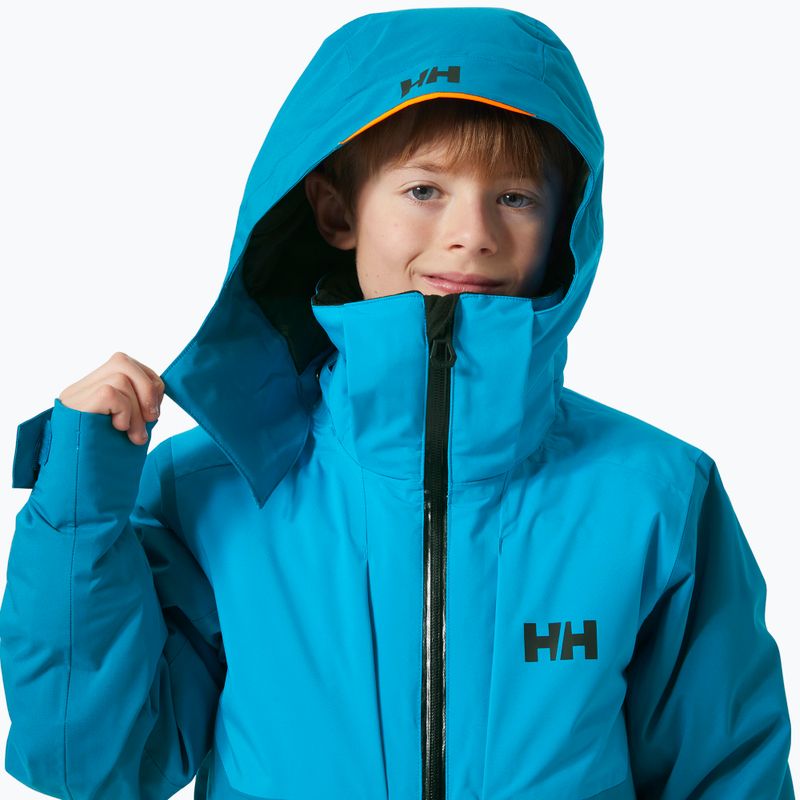 Dětská lyžařská bunda Helly Hansen Alpha cerulean blue 3