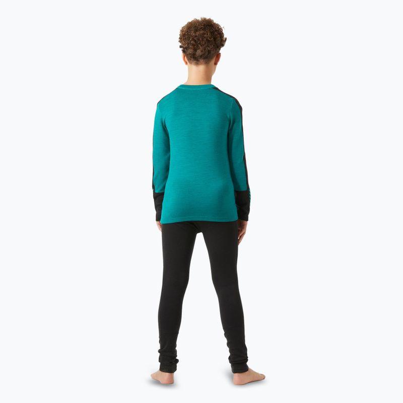 Dětské termoprádlo Helly Hansen JR Lifa Merino Midweight signal green 2