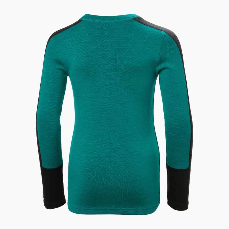 Dětské termoprádlo Helly Hansen JR Lifa Merino Midweight signal green 7