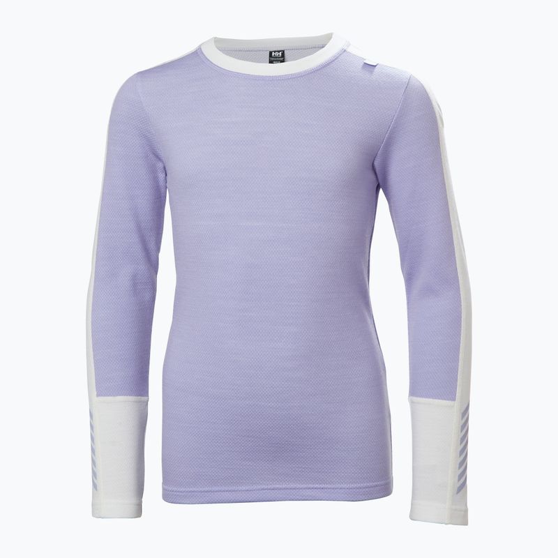 Dětské termoprádlo Helly Hansen JR Lifa Merino Midweight bright lavender 6