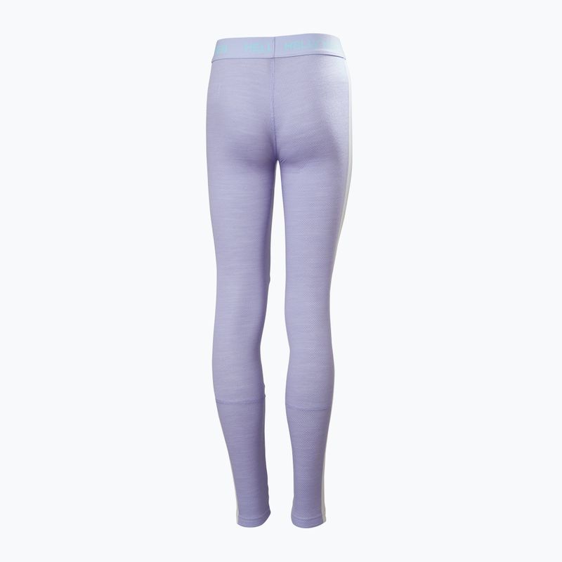 Dětské termoprádlo Helly Hansen JR Lifa Merino Midweight bright lavender 9