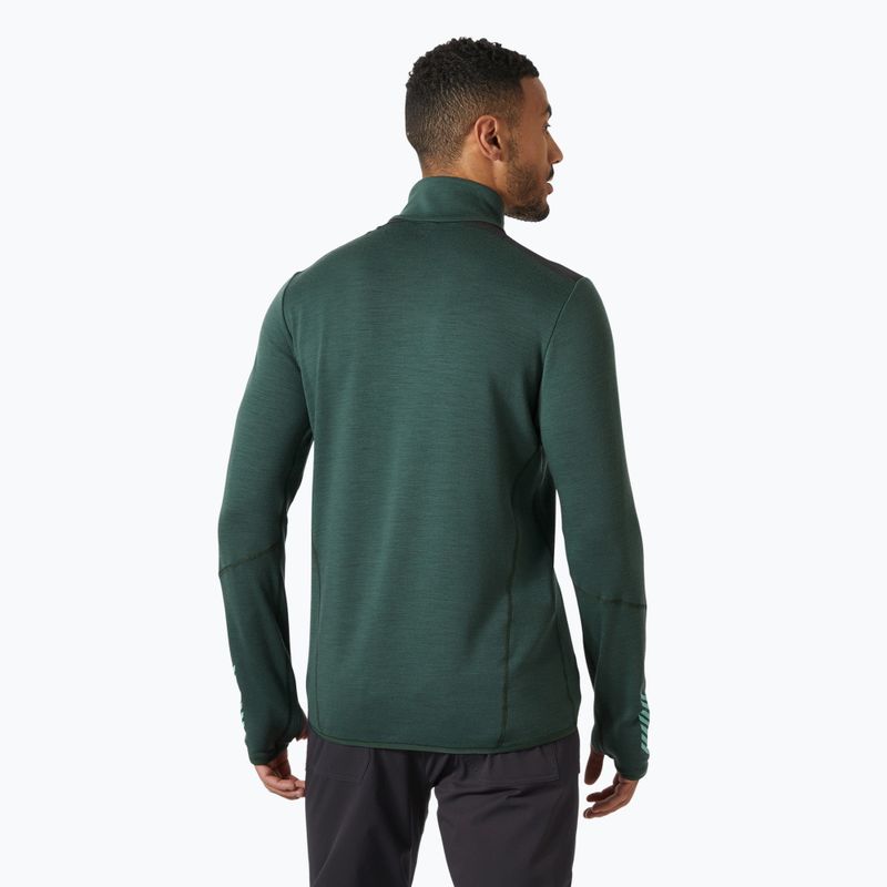 Pánská trekingová mikina Helly Hansen Lifa Merino Midlayer jungle green 2