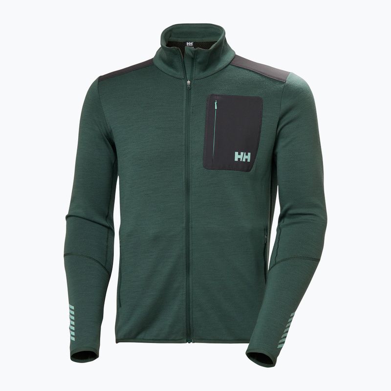 Pánská trekingová mikina Helly Hansen Lifa Merino Midlayer jungle green 5