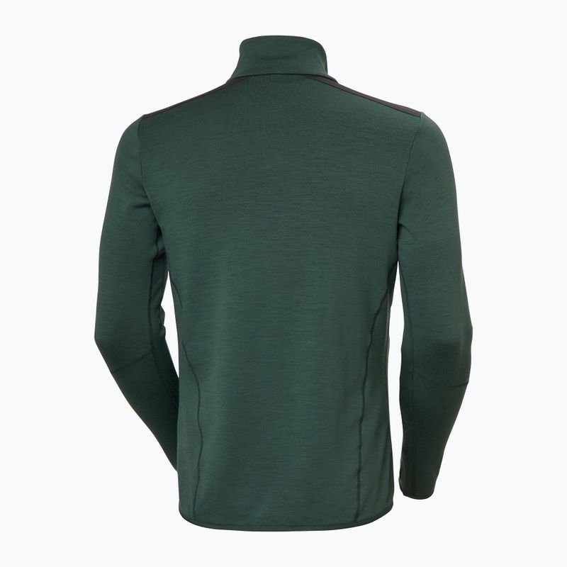 Pánská trekingová mikina Helly Hansen Lifa Merino Midlayer jungle green 6
