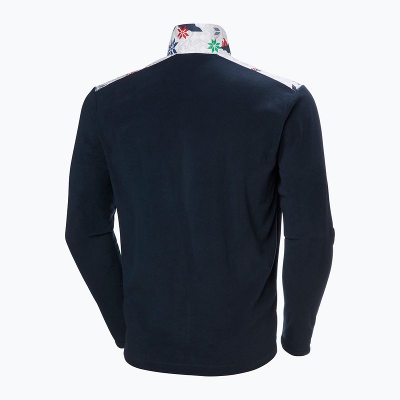 Pánská mikina Helly Hansen Daybreaker Block navy cortina aop 6