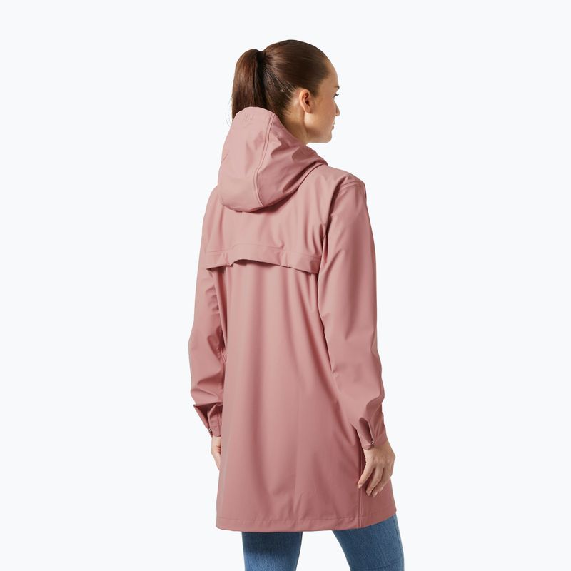 Dámská bunda do deště Helly Hansen Moss Rain Coat ash rose 2
